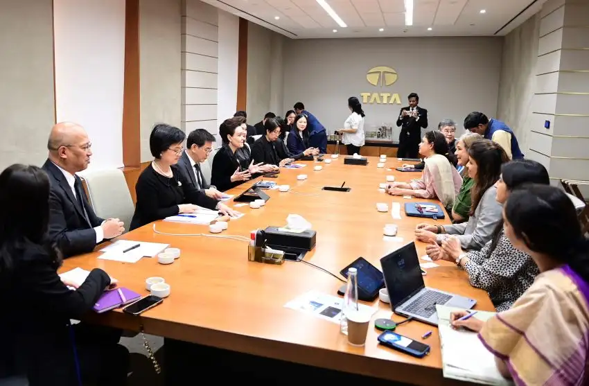 พาณิชย์ ถก TATA Group เชื่อมไทยสู่แพลตฟอร์มอินเดีย รุกตลาดวัสดุก่อสร้างเป็นมิตรกับสิ่งแวดล้อม