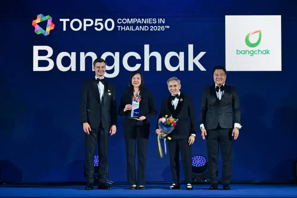 Bangchak Ranks 8th Among the Organizations Most Desired by the New Generation to Work For, According to the 