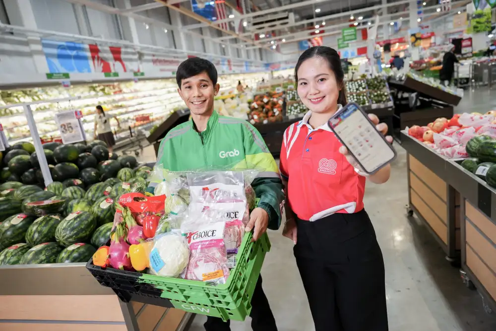 โก โฮลเซลล์ ผนึก แกร็บมาร์ท เปิดตัว 