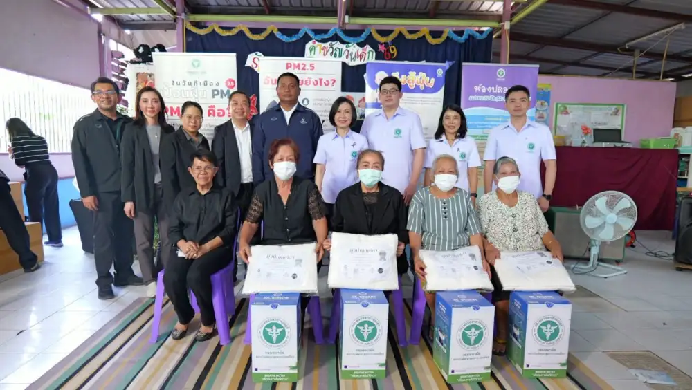 กรมอนามัย ลุยเขตบางนา เร่งดูแลสุขภาพประชาชน เน้นกลุ่มเสี่ยง พร้อมรับมือฝุ่น PM 2.5