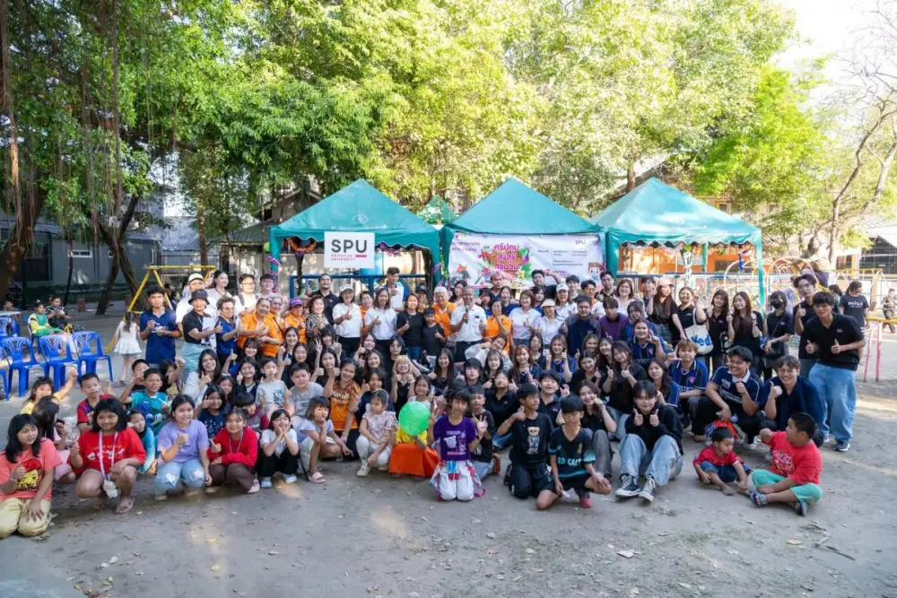 ม.ศรีปทุม เดินหน้ามหาวิทยาลัยเพื่อสังคม จัด 