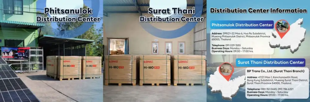 SiS Expands Clean Energy Infrastructure with New Solar Panel Distribution Centers in Phitsanulok and Surat Thani to Meet Growing Solar Demand