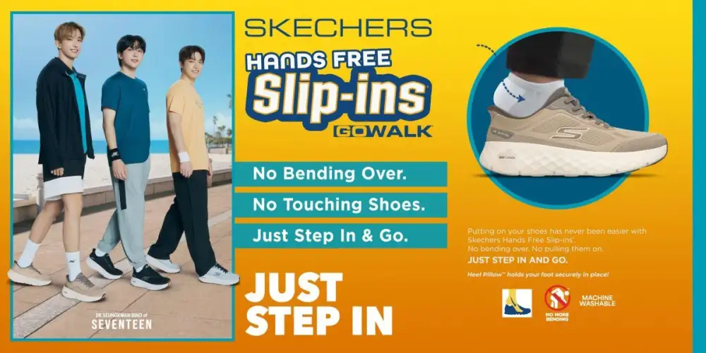 Skechers เปิดตัว GOwalk(R) Max Cushioning(R) Flex คอลเลกชันใหม่ ยกระดับความสบายอีกขั้น เพื่อการเคลื่อนไหวในทุกๆวัน