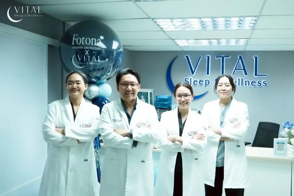 VitalSleep & Wellness Clinic ผนึกกำลัง Fotona เปิดตัวนวัตกรรมเลเซอร์ NightLase(R) รักษานอนกรนแบบองค์รวม