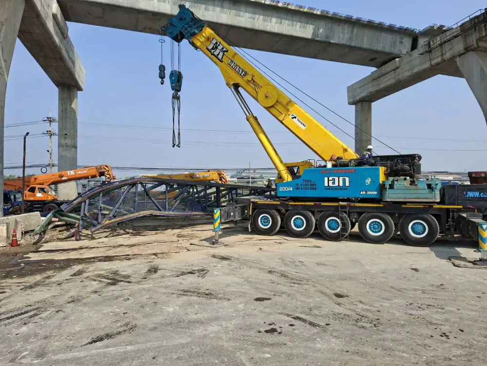 ไหม้ซ้ำ! โครงเหล็กจุดเกิดเหตุพระราม 2 เร่งรื้อย้ายทั้ง 2 โครงการ สอบหาสาเหตุ-จ่ายเยียวยา