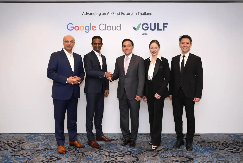Gulf Edge ผนึก Google Cloud ปักธงผู้นำ AI และ Sovereign Cloud พลิกโฉมเศรษฐกิจดิจิทัลไทย