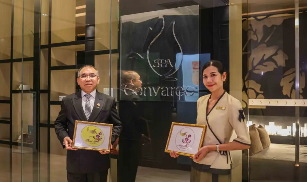 สปา เซ็นวารี เซ็นทารา แกรนด์ ลาดพร้าว คว้า 2 รางวัลระดับประเทศด้านสปาและนวดไทย