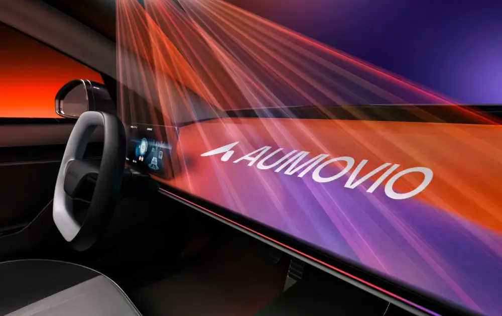 AUMOVIO's projection solution turns the cockpit into a canvas