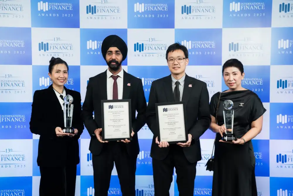 เจนเนอราลี่ ไทยแลนด์ ประเดิมคว้า 2 รางวัล จากเวทีระดับนานาชาติ