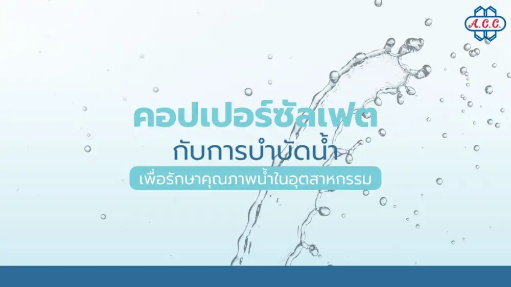 เจาะลึกบทบาท คอปเปอร์ซัลเฟต ในการบำบัดน้ำเสียอุตสาหกรรม เทคนิคควบคุมจุลินทรีย์และสาหร่ายเพื่อคุณภาพน้ำที่เป็นมิตรต่อสิ่งแวดล้อม