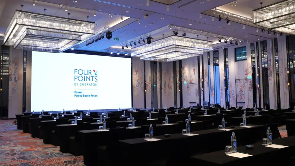 โรงแรมโฟร์พอยท์ส บาย เชอราตัน ภูเก็ต ป่าตอง บีช รีสอร์ต ยกระดับประสบการณ์งานอีเวนต์ด้วยเทคโนโลยีจอ LED แบบใหม่สุดตระการตา