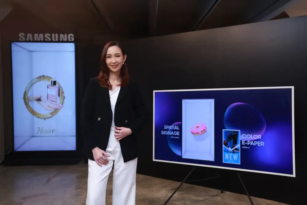 ซัมซุงยกระดับการเล่าเรื่องเทคโนโลยีจอภาพ สู่มาตรฐานใหม่ของการสื่อสารด้วยภาพ ในงาน Bangkok Design Week 2026