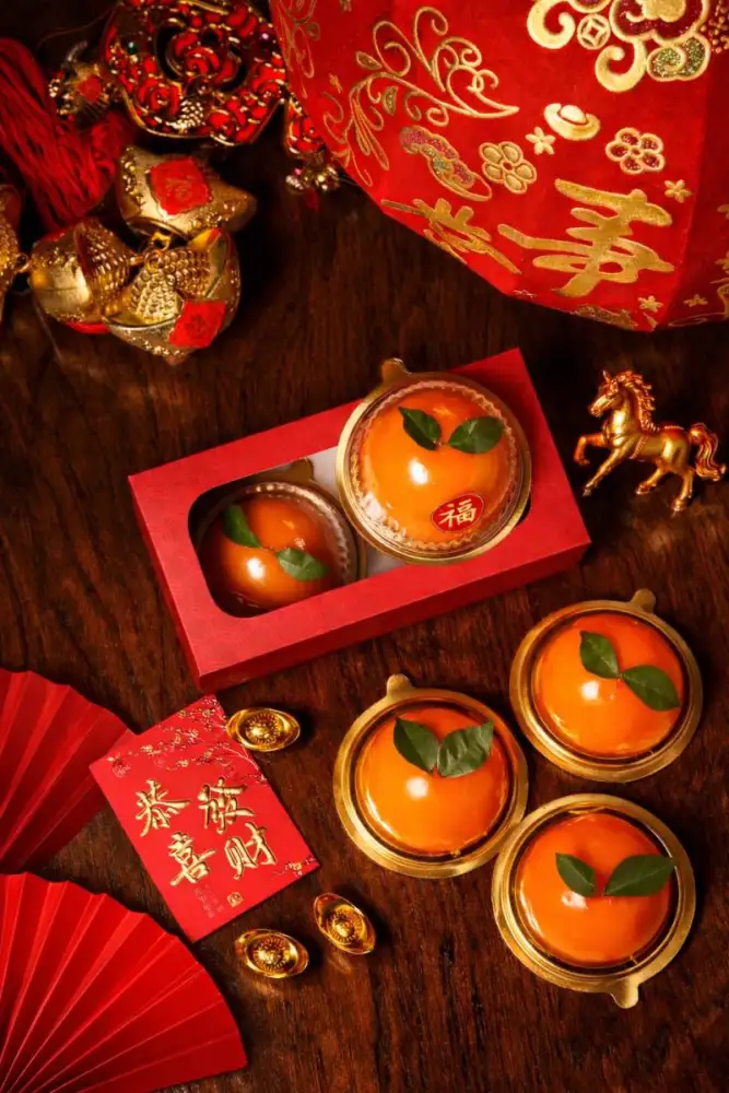 Welcome the Year of the Horse with 'Lucky Orange' Cakes at Tea & Tipple and Mill & Co at Centara Grand at CentralWorld
