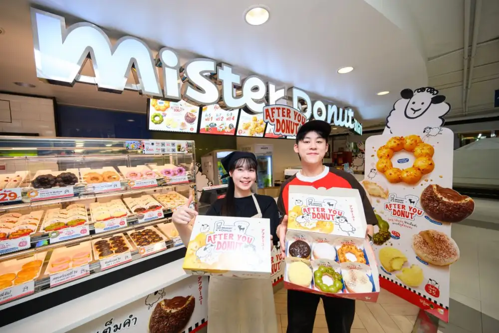 Mister Donut จับมือ After You เดินเกมรุกตลาดขนมหวาน เปิดตัว 