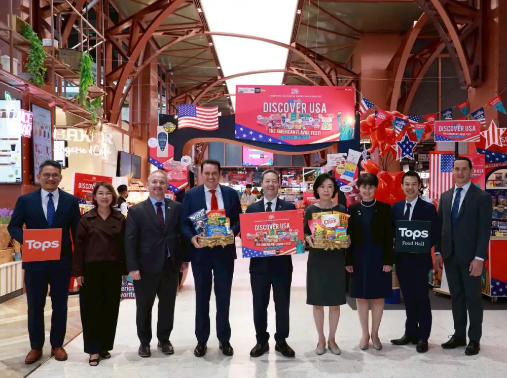 ท็อปส์ ในเครือเซ็นทรัล รีเทล ต้อนรับทูตสหรัฐฯ เยือนธุรกิจฟู้ดรีเทลครั้งแรกในไทย! ในงาน 