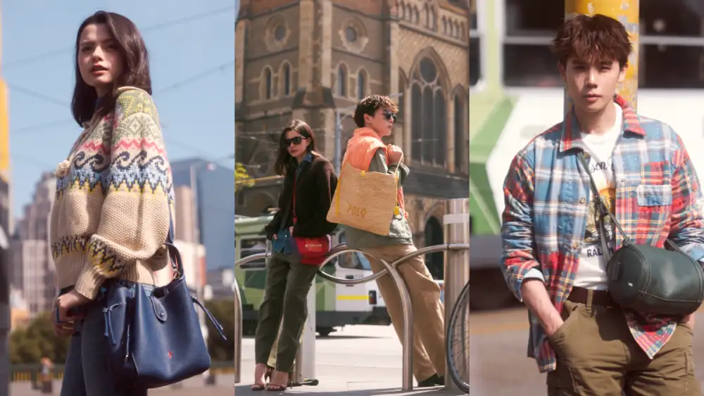 Ralph Lauren : Melbourne Street Style with Becky Rebecca & Jimmy Jitaraphol
