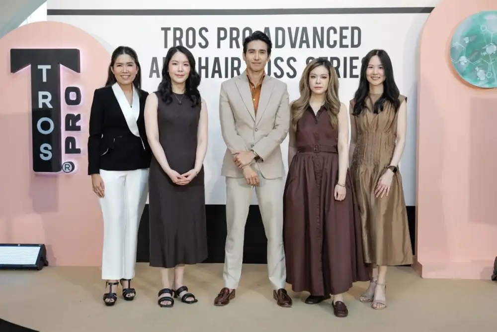 ทรอส เปิดตัวนวัตกรรมกู้ผมร่วง 