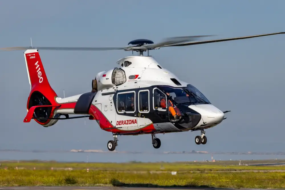 Derazona Helicopters นำเฮลิคอปเตอร์ H160 จัดแสดงในงาน Singapore Airshow