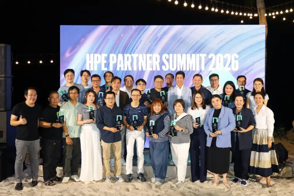 ยิบอินซอย ตอกย้ำบทบาทผู้นำดิจิทัล รับรางวัลจาก HPE ต่อเนื่องยาวนานกว่า 15 ปี