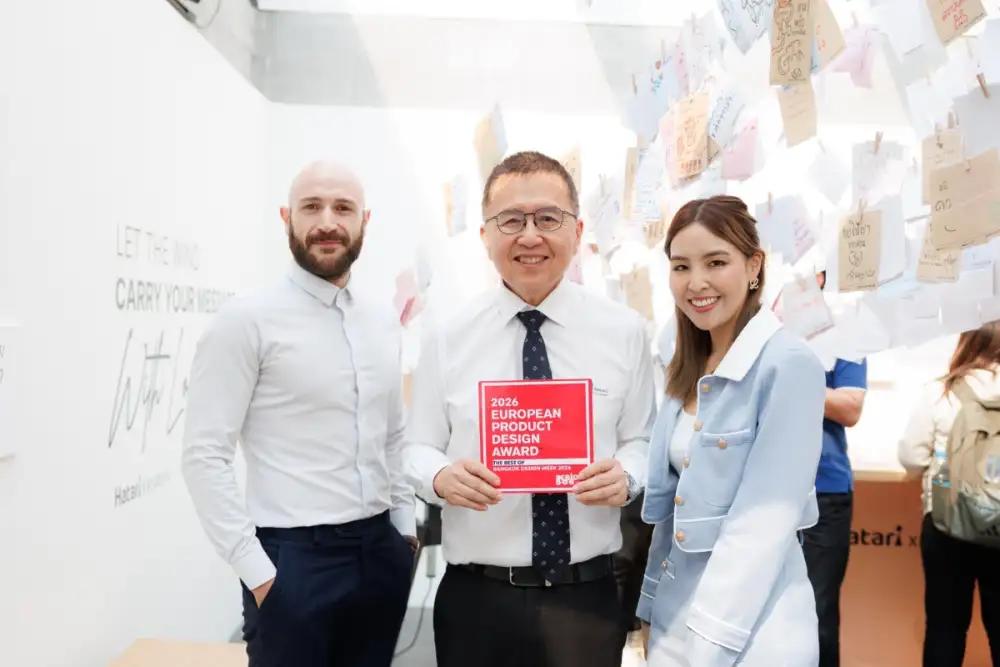 Hatari x Habits Design Studio ปิดจบงาน Bangkok Design Week 2026 อย่างสวยงาม คว้ารางวัลระดับนานาชาติ