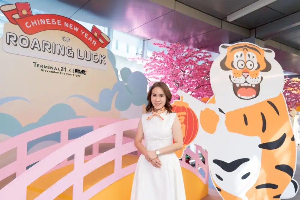 ฉลองตรุษจีน สุดยิ่งใหญ่ Terminal21 ทุกสาขา ผนึกกำลัง Alexander the Fat Tiger เนรมิตแลนด์มาร์ก