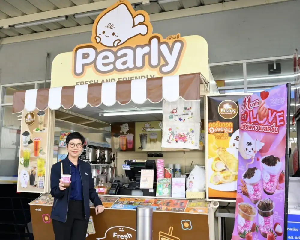ร้านชานม Pearly สลัดภาพร้านลับในปั๊ม พลิกโฉมใหญ่รอบ 13 ปี ส่ง 