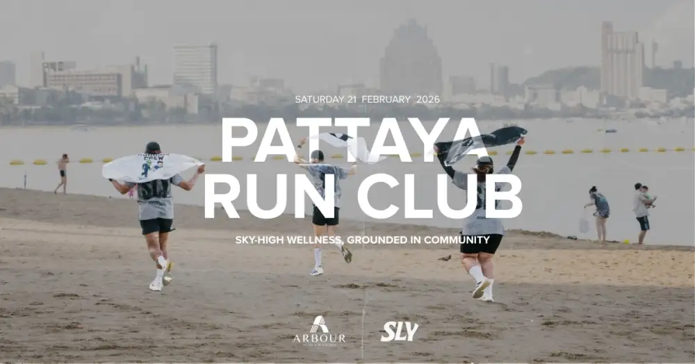 SLY RUNNING CREW RETURNS TO PATTAYA ARBOUR RUN CLUB x SLY RUNNING CREW