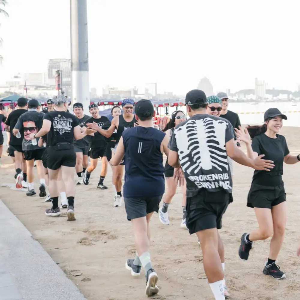 SLY RUNNING CREW RETURNS TO PATTAYA ARBOUR RUN CLUB x SLY RUNNING CREW
