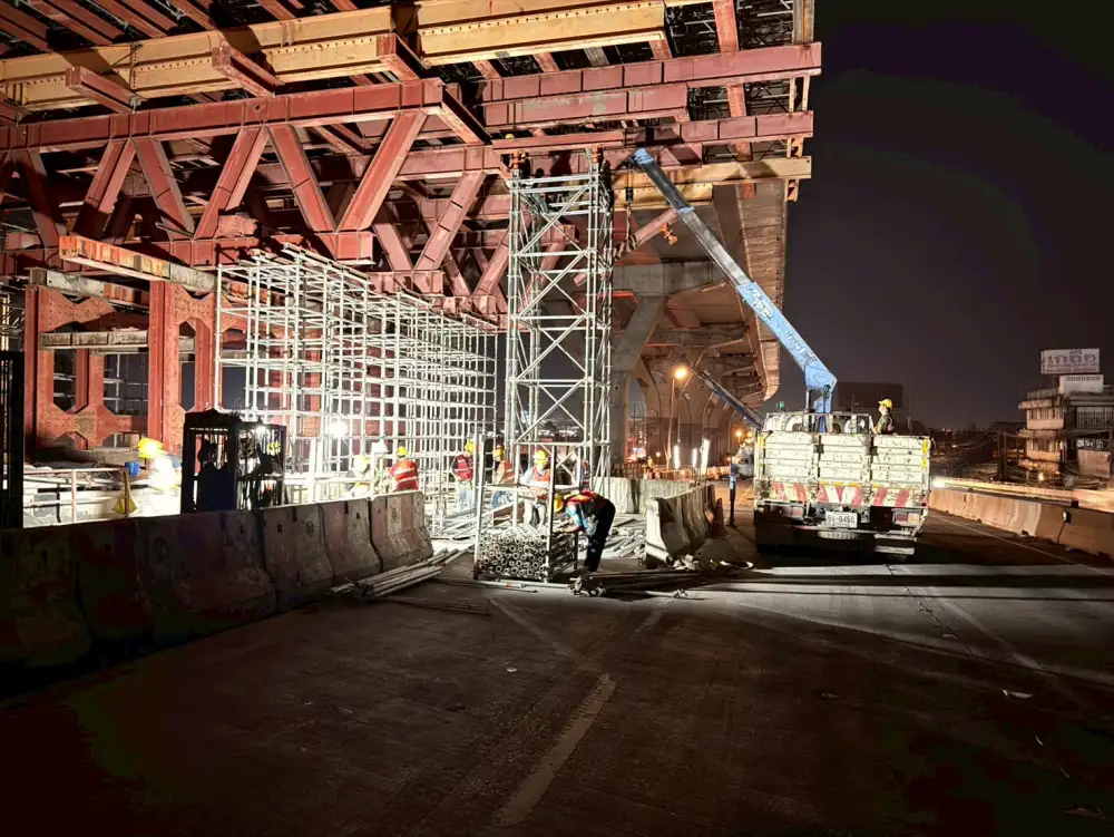 ทล.เร่งคืนผิวจราจร ถ.พระราม 2 ช่วงสะพานข้ามแม่น้ำท่าจีน คาดเสร็จกลางมี.ค.นี้