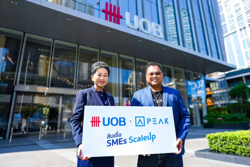 UOB Thailand partners with PEAK to offer collateral-free SME loans using digital accounting data