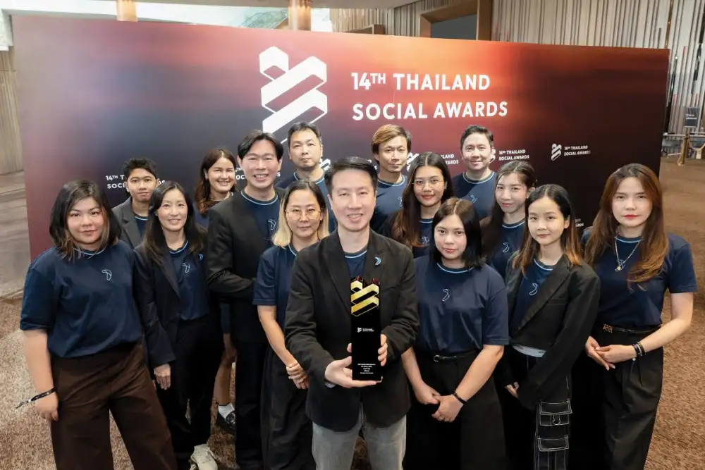 กรุงศรีเฟิร์สช้อยส์ คว้ารางวัลชนะเลิศ 8 ปี ซ้อน! จากงาน Thailand Social Awards 2026