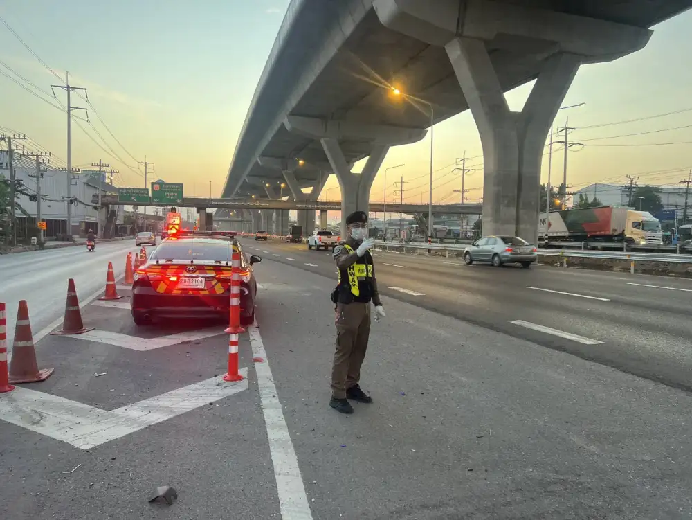 2 มี.ค. คืนผิวจราจรพระราม 2 หลังเกิดเหตุเครนถล่ม M82