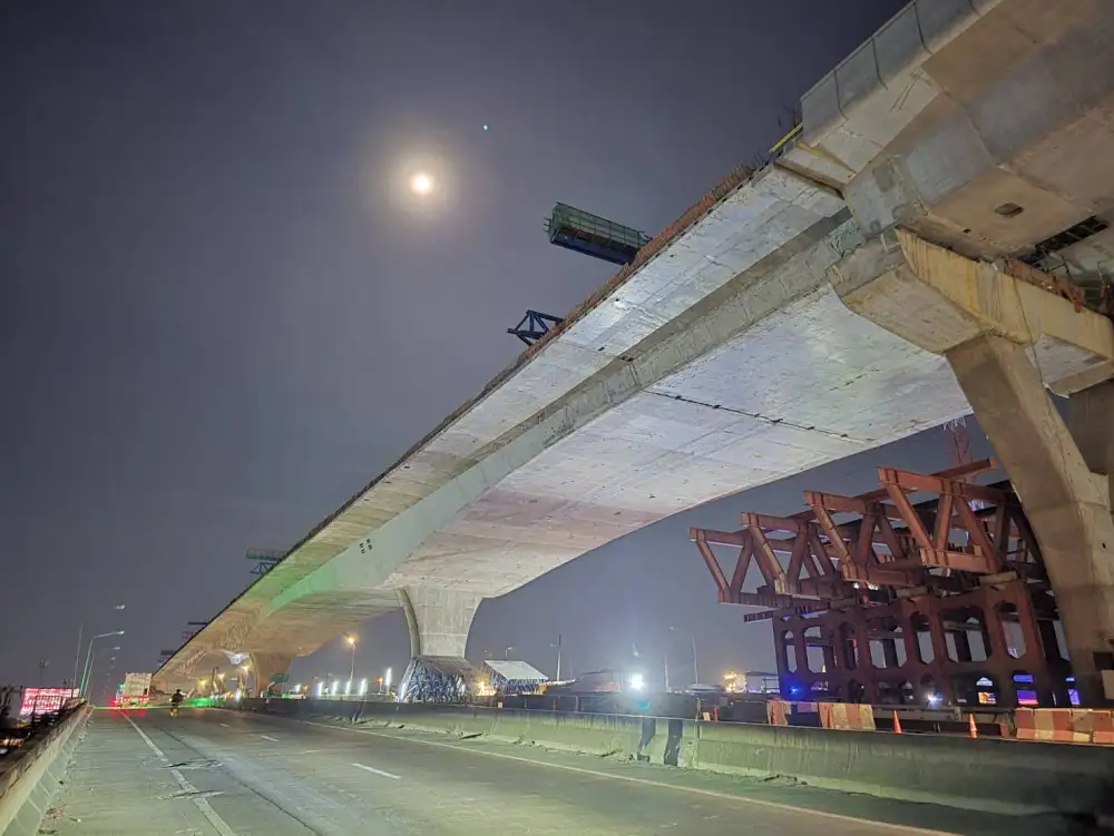 2 มี.ค. คืนผิวจราจรพระราม 2 หลังเกิดเหตุเครนถล่ม M82