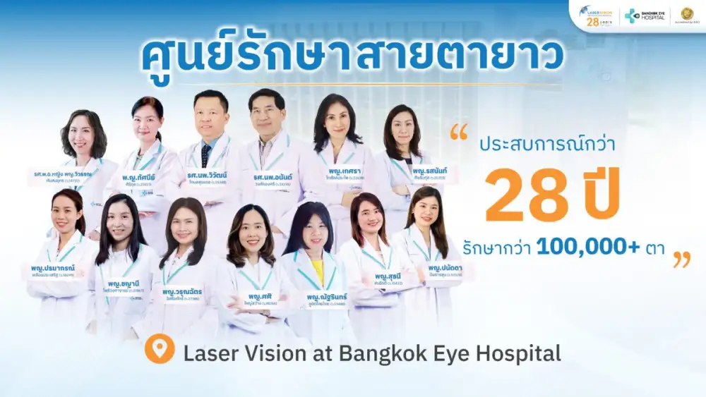 Bangkok Eye Hospital เปิดตัว PresbyLASIK by Alcon READ พลิกเกมคนวัย 40+ คืนอิสระการมองเห็นแบบ No-Blade Lifestyle Surgery