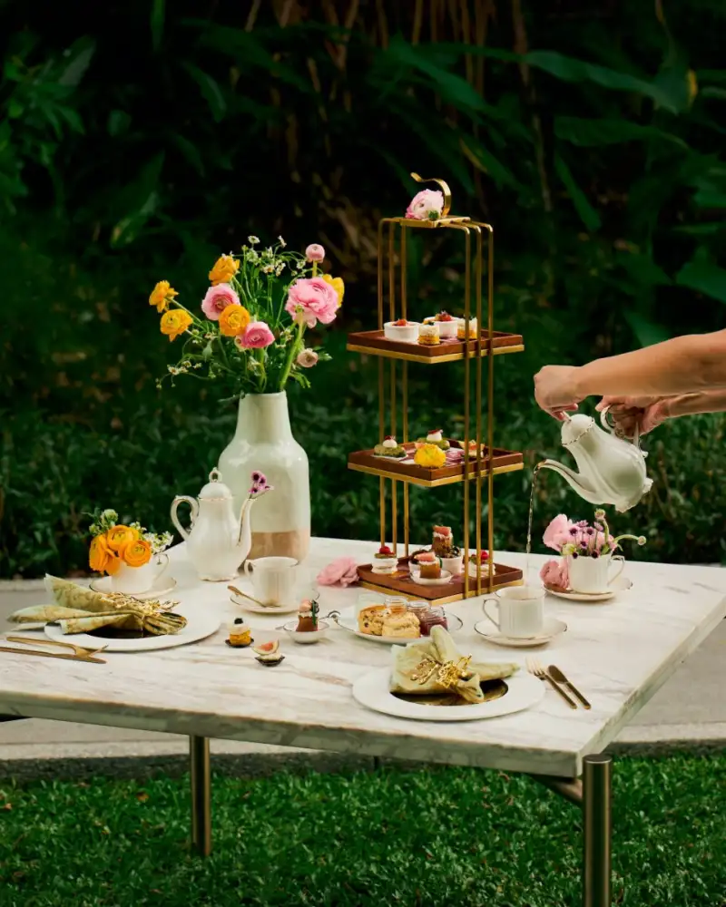 Ms.Jigger ต้อนรับฤดูใบไม้ผลิด้วย La Primavera ชุดน้ำชายามบ่ายสไตล์อิตาเลียนท่ามกลางดอกไม้บาน