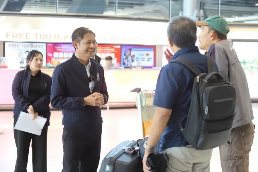 แรงงานชุด 2 จากตอ.กลาง กลับถึงไทยแล้ว รัฐพร้อมดูแลสิทธิประโยชน์-จัดหางาน