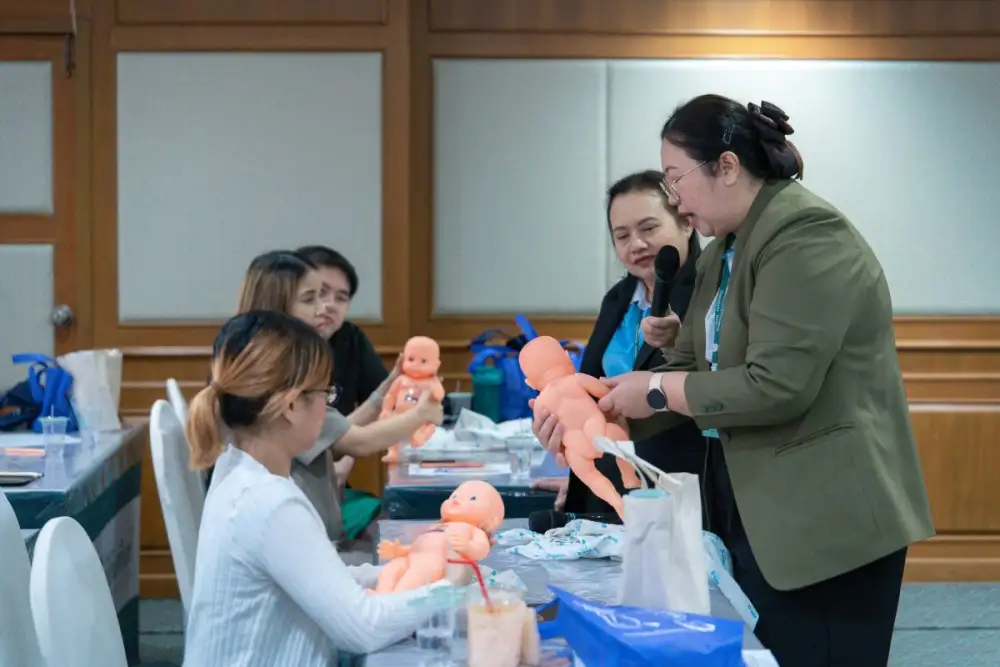 โรงพยาบาลไทยนครินทร์จัดกิจกรรม Mother Class เปลี่ยนคุณแม่มือใหม่สู่คุณแม่สายสตรอง