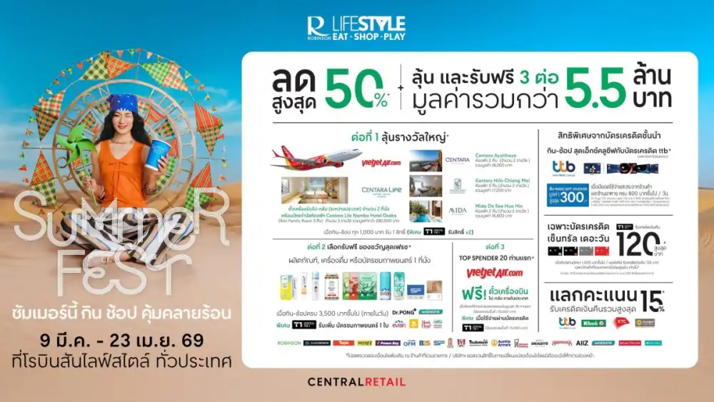 โรบินสันไลฟ์สไตล์ เปิดแคมเปญ 