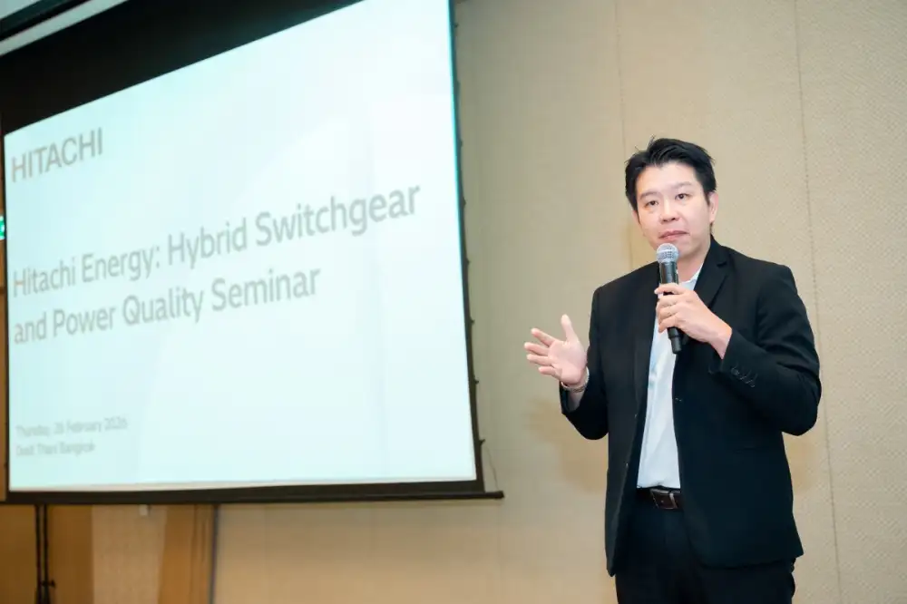 Hitachi Energy ตอกย้ำความมุ่งมั่นพัฒนาระบบพลังงานไทย จัดสัมมนาใหญ่แนะนำผลิตภัณฑ์ไฮบริดสวิตช์เกียร์และ EconiQ(R) ปลอดก๊าซ SF6พร้อมยกระดับสมาร์ทกริดของระบบไฟฟ้า