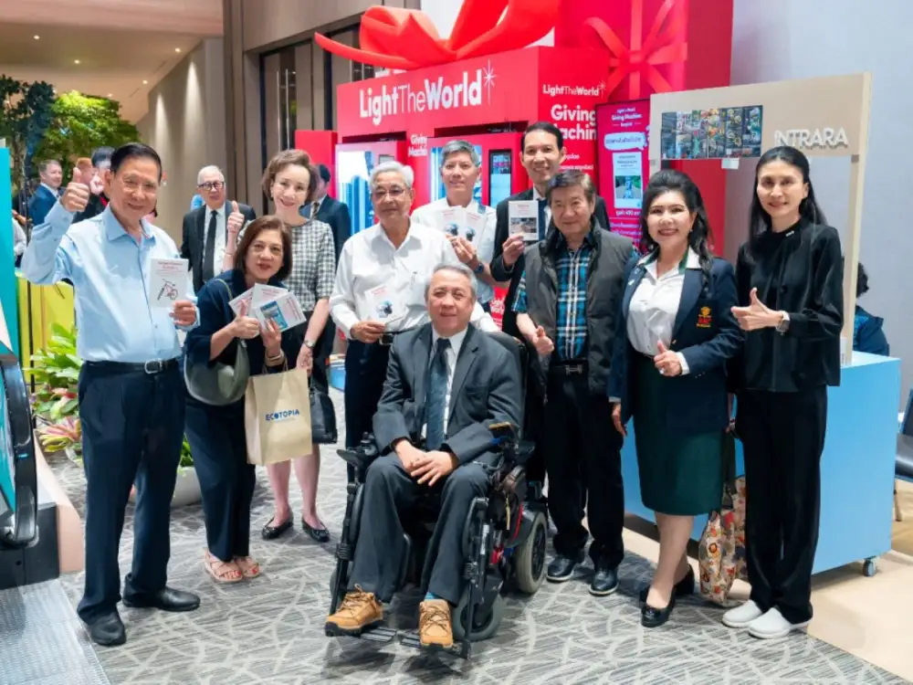 Giving Machine Initiative Concludes Successfully in Bangkok, Bringing Light to Thousands