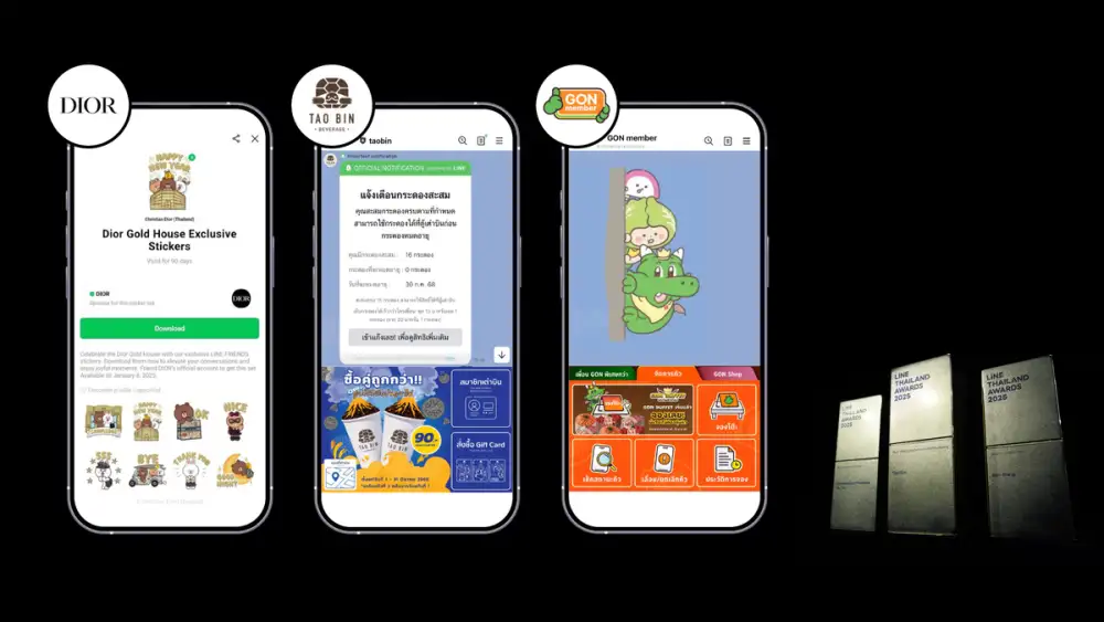เจาะสูตรความสำเร็จ 3 แบรนด์ดัง สร้างอิมแพคเขย่าการตลาดดิจิทัล ด้วยโซลูชันบน LINE