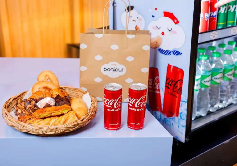 ThaiNamthip Coca-Cola Expands into QSR Bakery Segment; Partners with Bonjour, French-Style Bakery Brand, Pairing Refreshments with Fresh-from-the-Oven Delights