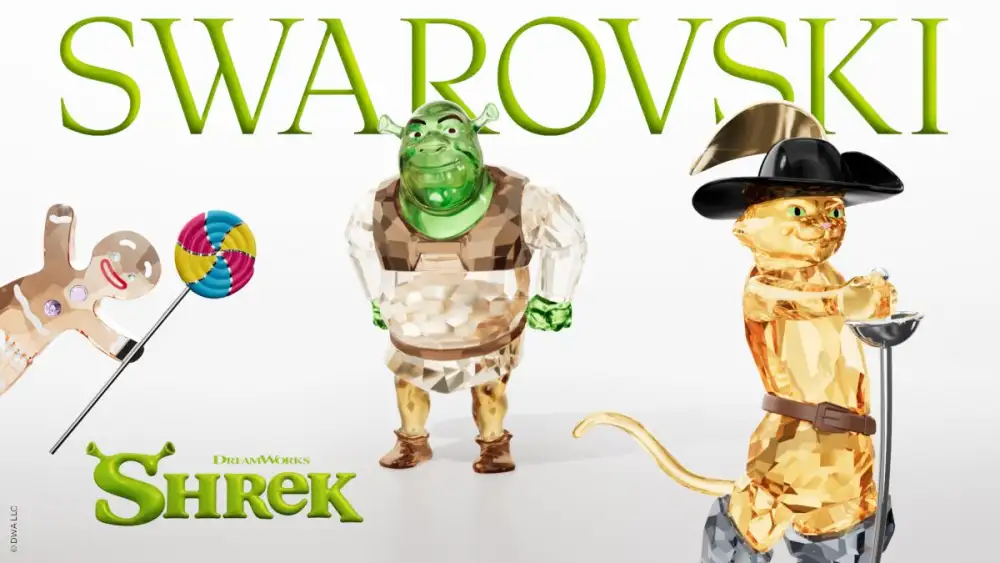 Shrek แอนิเมชันขวัญใจคนทั่วโลกจาก DreamWorks Animation ถ่ายทอดเสน่ห์บทใหม่ผ่านคริสตัลสวารอฟสกี้