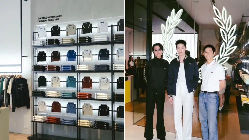FRED PERRY เผยโฉมคอนเซปต์สโตร์รูปแบบใหม่ ณ ชั้น 1 ศูนย์การค้าเซ็นทรัลเวิลด์ พร้อมเปิดตัวคอลเลกชั่นสุดไอคอนิก