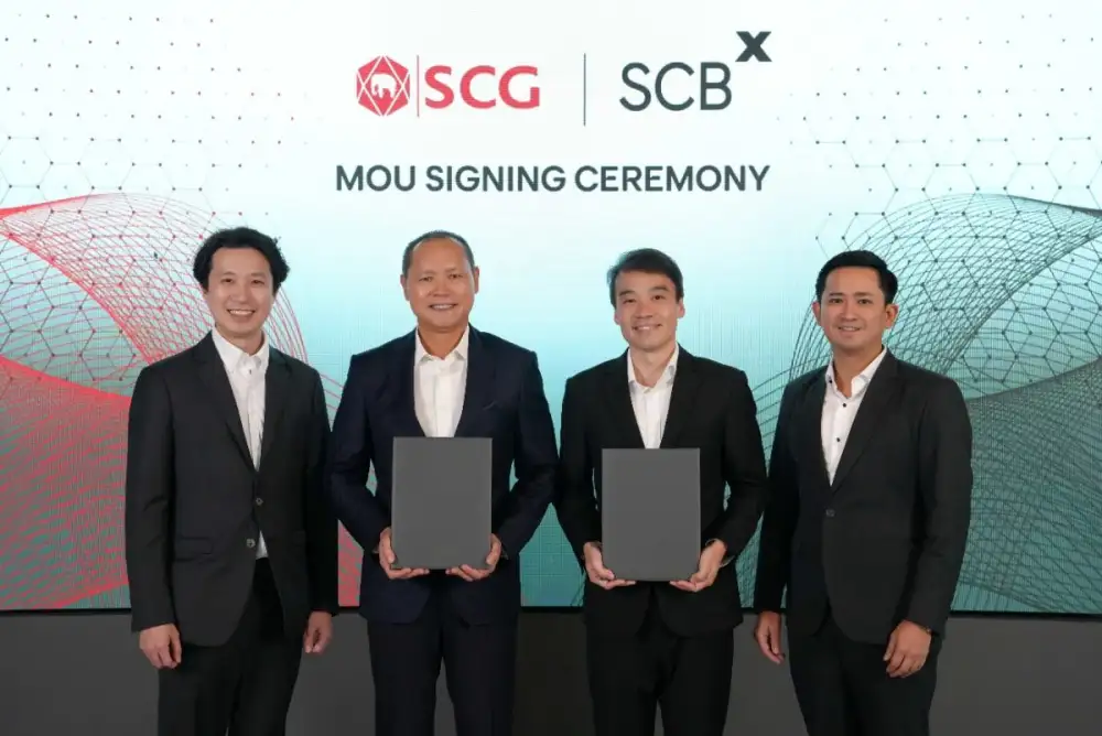 SCBX ผนึก SCG ลงนามความร่วมมือด้าน AI และการบริหารจัดการทรัพย์สินทางปัญญา