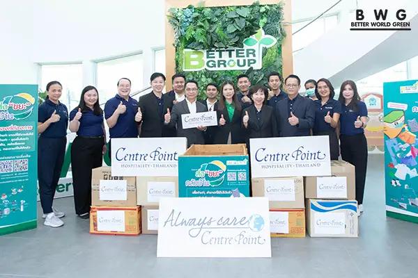 BWG ผนึกกำลัง Centre Point Hotels Group เดินหน้าขับเคลื่อนเศรษฐกิจหมุนเวียน ผ่านโครงการ 
