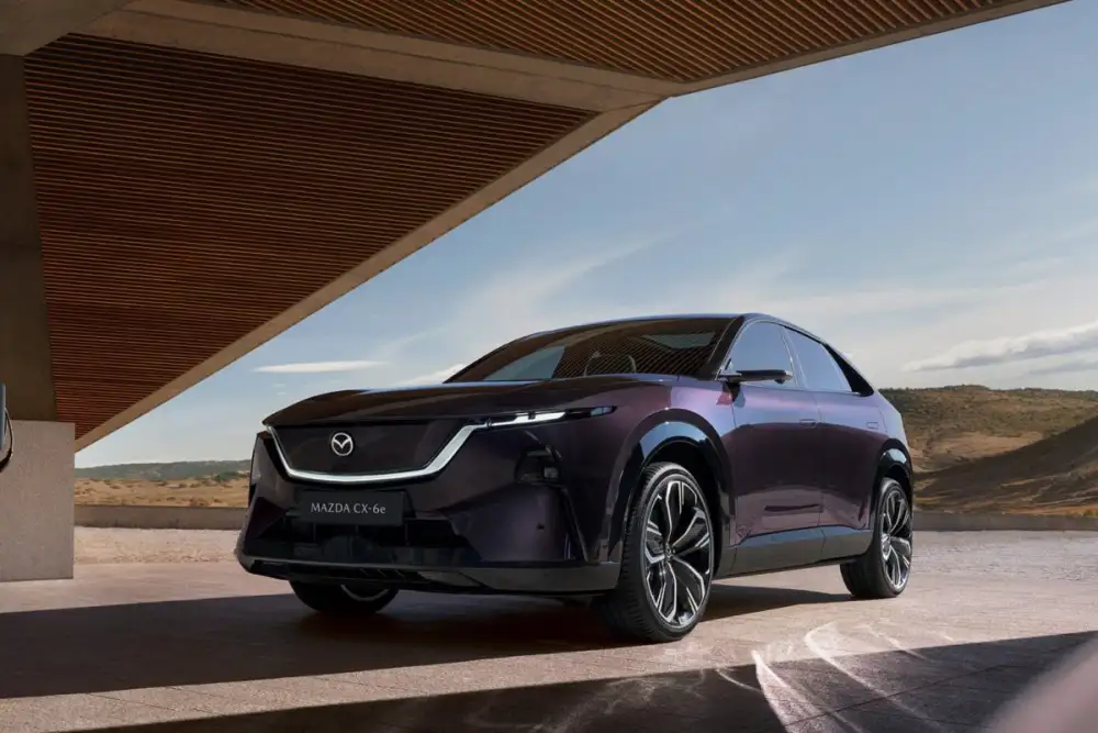 มาสด้าเผยโฉมรถไฟฟ้า ALL-NEW MAZDA CX-6e ในงานมอเตอร์โชว์