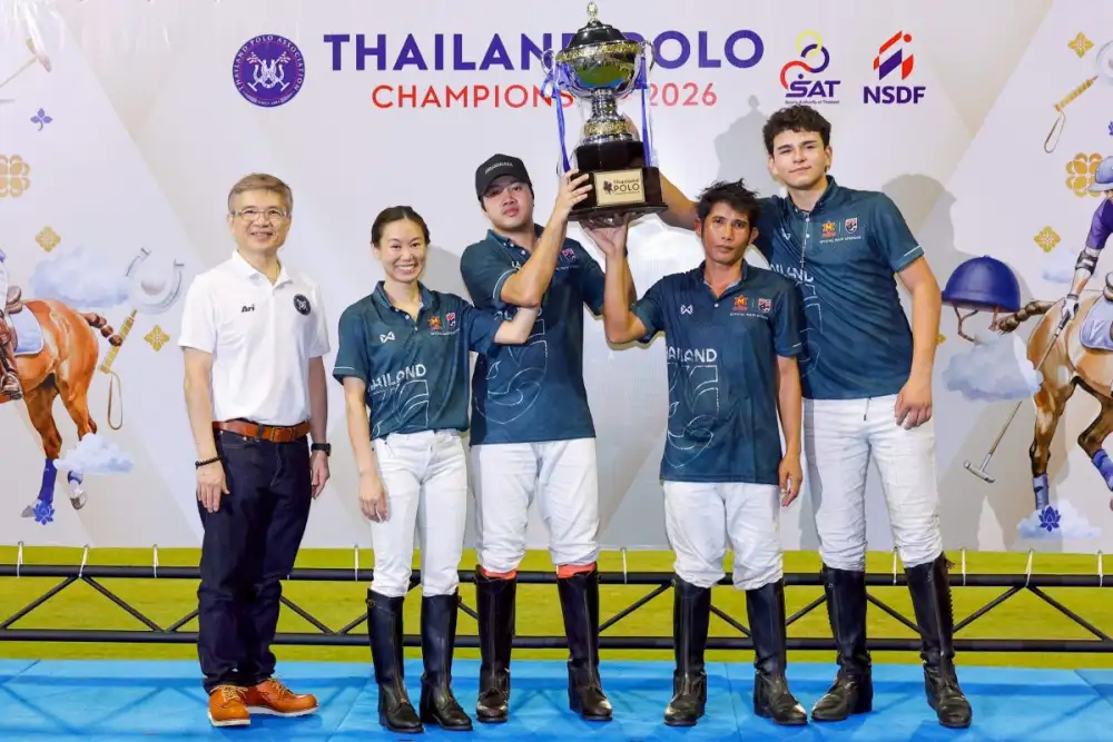 ทีมเอ็ม-150 คว้าแชมป์การแข่งขันกีฬาขี่ม้าโปโลชิงแชมป์ประเทศไทย 