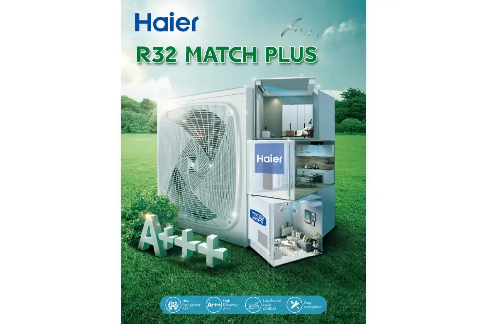 ไฮเออร์ ปลุกพลัง Green Living รับ Earth Hour ชูเทคโนโลยีสารทำความเย็น R32 ทางเลือกใหม่แอร์ประหยัดพลังงาน ลดคาร์บอน 365 วันเต็ม