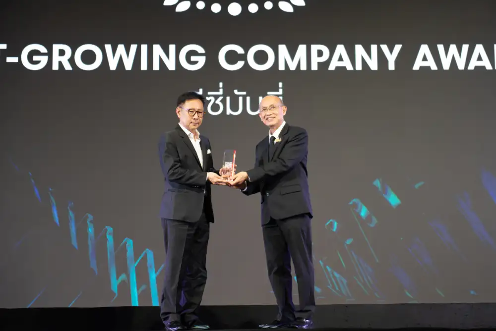 อีซี่มันนี่ คว้ารางวัล Fast-Growing Company Award จากเวที Thailand Top Company Awards 2026